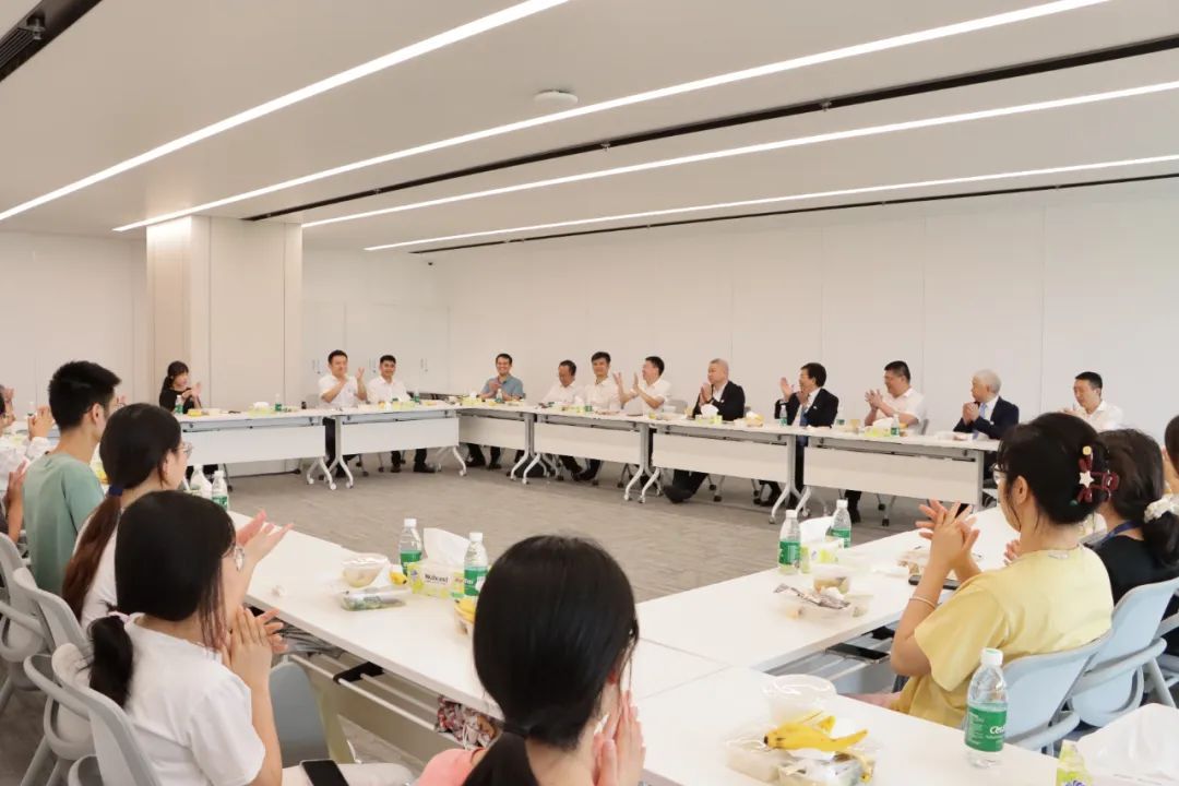 milan米兰官方网站党委书记陈文锋、校长王宏斌一行到横琴实验室开展调研